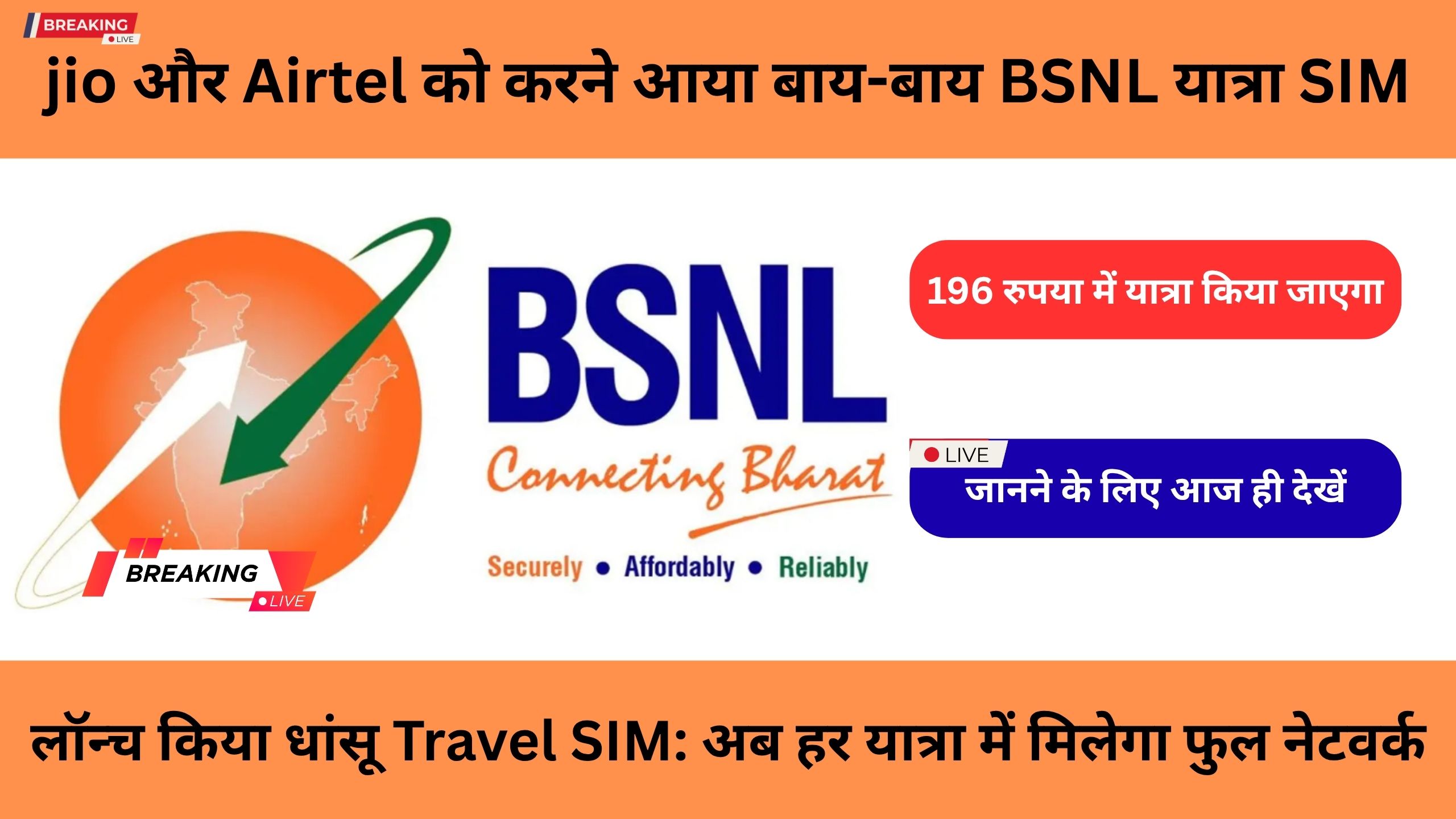BSNL Travel SIM